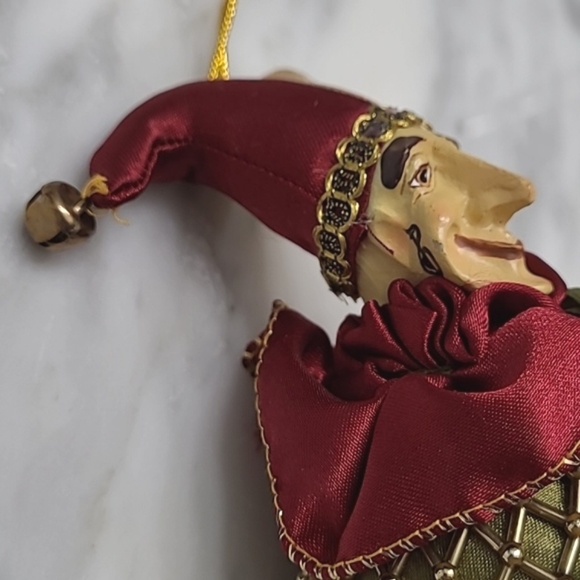 Wayne Kleski Katherine's Collection Jester Ball Ornament Jelwel Tones - Picture 4 of 11